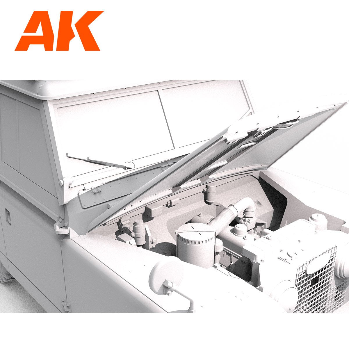 AK Interactive AK35013 LAND ROVER 88 SERIES IIA STATION WAGON 1/35 – zdjęcie 8