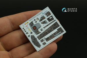 Quinta Studio QDS-32141 F-104G 3D-Printed &amp;amp; coloured Interior on decal paper (Italeri) (small version) 1/32 – Bild 3