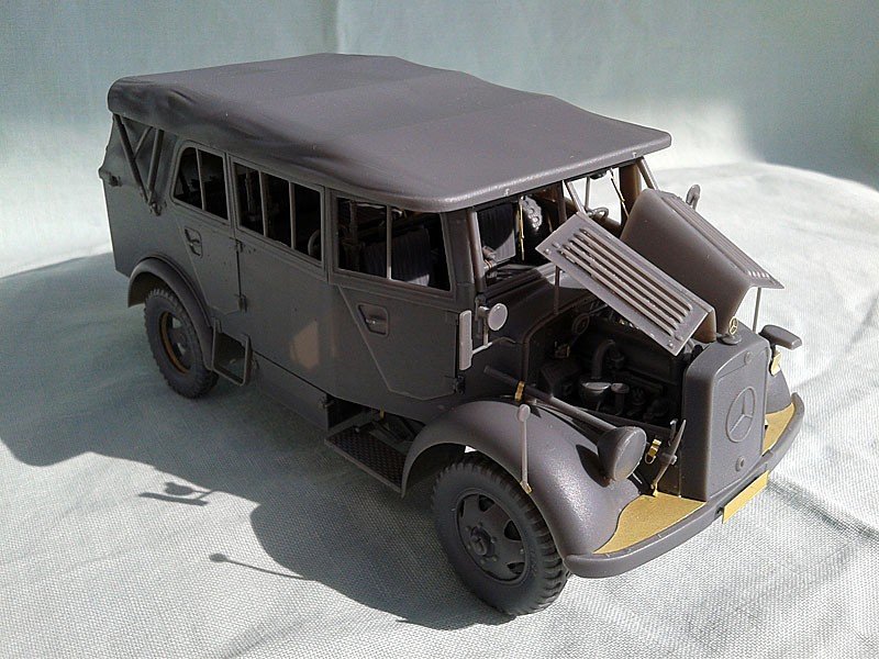 Miniart 35147 L1500A Kfz.70 German Personnel Car 1/35 – immagine 4