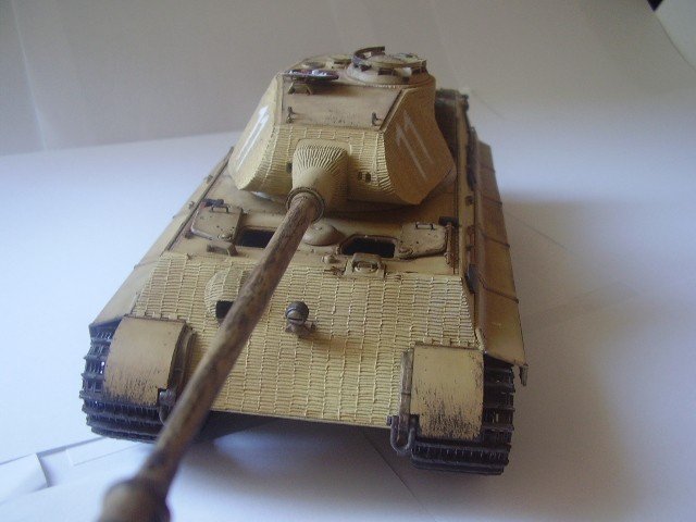 Dragon 6302 Sd.Kfz. 182 Kingtiger Porsche Turret w/Zimmerit 1/35 – zdjęcie 5