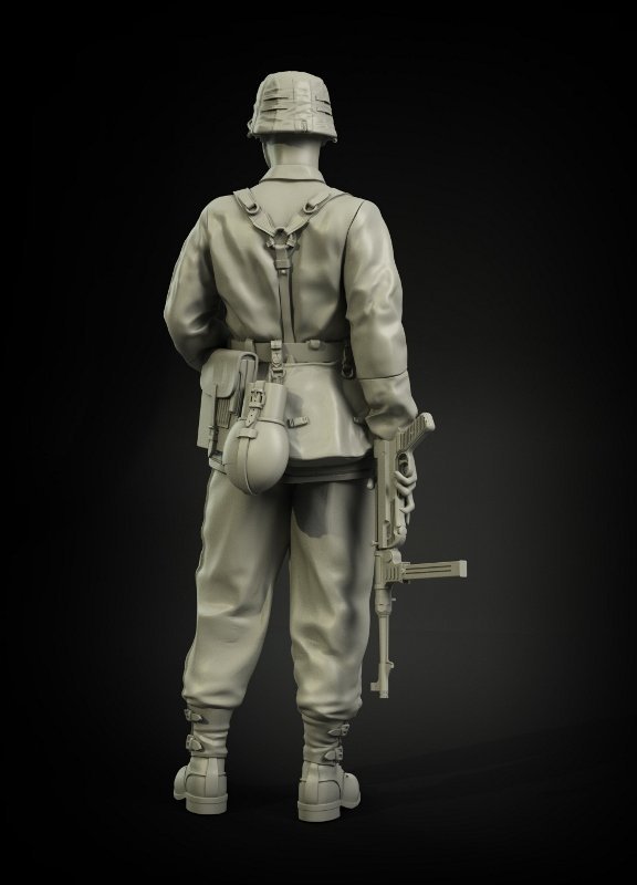 Panzer Art FI35-033 Waffen-SS NCO Normandy 44 1/35 – immagine 4
