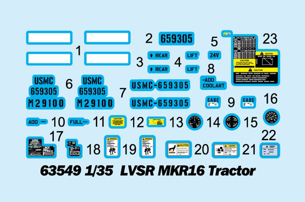 I Love Kit 63549 LVSR MKR16 Tractor 1/35 – zdjęcie 4