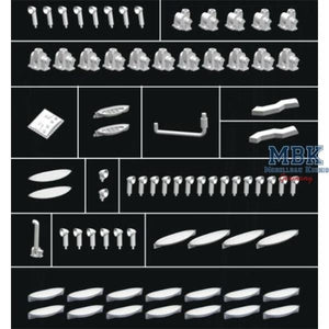 FlyHawk Model FH400001 R.M.S. TITANIC Upgrade Parts for Academy 1/400 – imagen 4