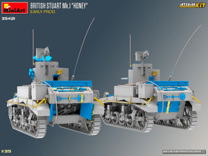 MiniArt 35421 BRITISH STUART MK.I HONEY EARLY PROD. INTERIOR KIT 1/35 – immagine 9