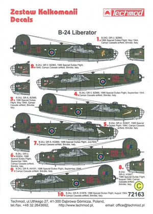Techmod 72163 B-24 Liberator 1/72 – immagine 2