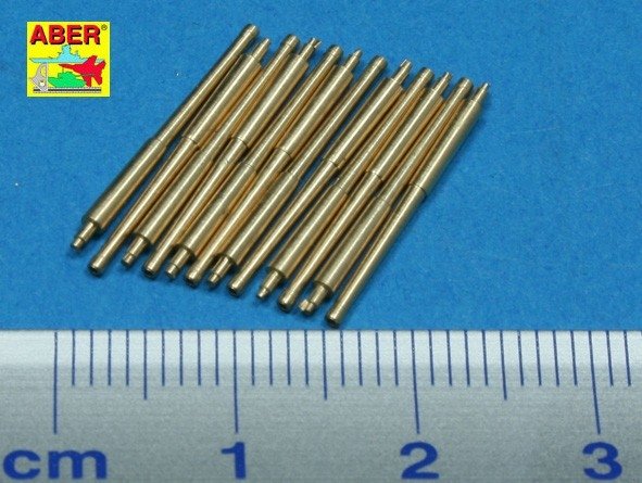 Aber 1/700L-33 Set of Barrels for Admiral Graf Spee class battleships 280mm x 6; 150mm x 8; 105mm x 6 1/700 – immagine 2