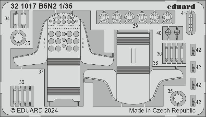 Eduard 321017 B5N2 BORDER MODEL 1/35 – immagine 2