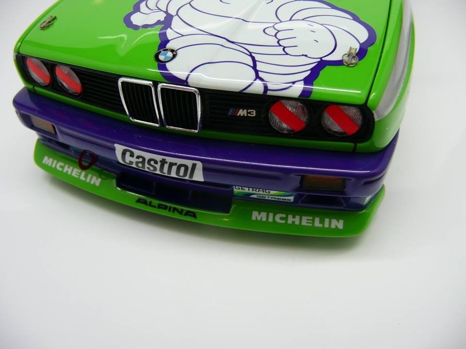 Zero Paints ZP-1490 BMW M3 E30 - DTM 1988 Team Alpina - Kit de peinture vert/bleu 2 x 30 ml  – image 4