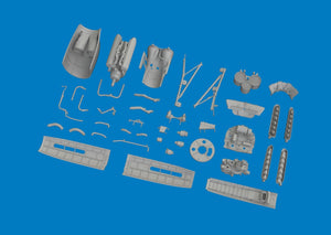 Eduard 6481069 P-40E engine PRINT Eduard 1/48 – immagine 4