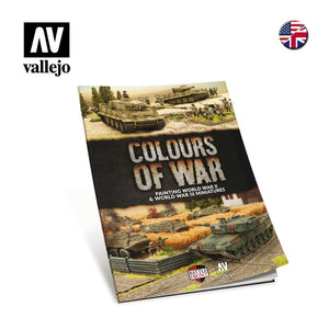 Vallejo 75013 Colours of War - Painting WWII &amp;amp; WWIII miniatures EN
