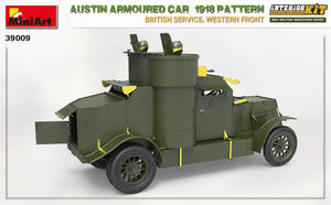 Miniart 39009 AUSTIN ARMOURED CAR 1918 PATTERN. BRITISH SERVICE. WESTERN FRONT. INTERIOR KIT 1/35 – immagine 7