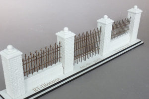 RT-Diorama 35275 Brick wall with Fence 1/35 – image 2