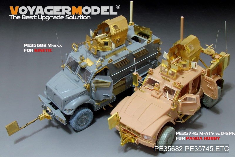Voyager Model PE35745 Modern US M-ATV MRAP (For PANDA HOBBY 35001) 1/35 – immagine 4