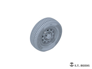 ET Model P35-115 Fourgon militaire russe UAZ 3909 Roues affaissées Pour ZVEZDA 3644 1/35 – image 2