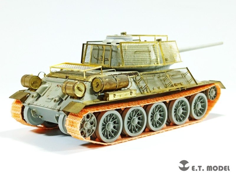 E.T. Model P35-017 Soviet T-34 500mm Width Cast Links（Type 1942）Workable Track ( 3D Printed ) 1/35 – zdjęcie 6