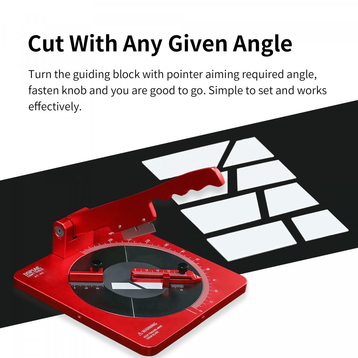 DSPIAE AT-AC Angle Cutting Jig / Przyrząd do cięcia pod kątem – immagine 4