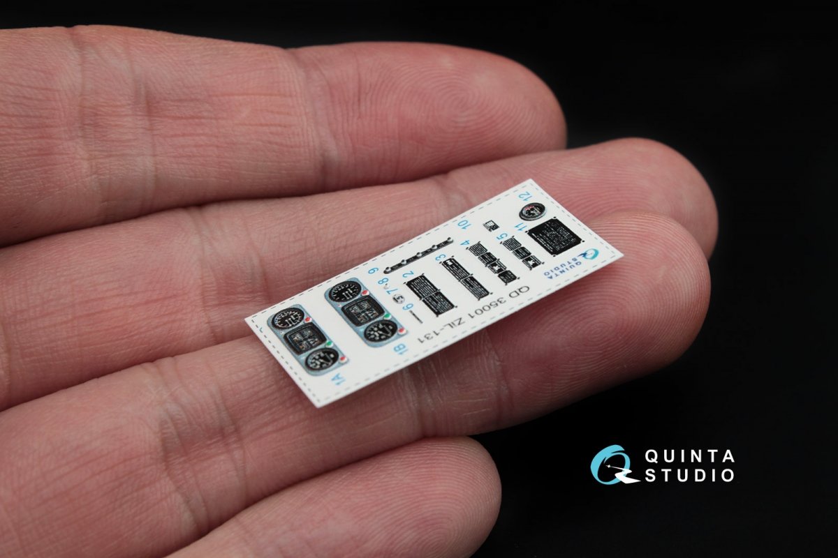 Quinta Studio QD35001 ZiL-131 Family 3D-Printed &amp;amp; coloured Interior on decal paper (for All kits) 1/35 – zdjęcie 5