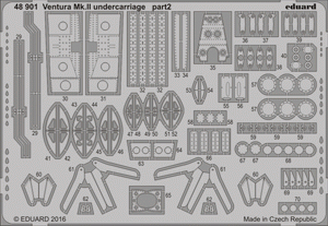 Eduard 48901 Ventura Mk. II undercarriage REVELL 1/48 – immagine 2