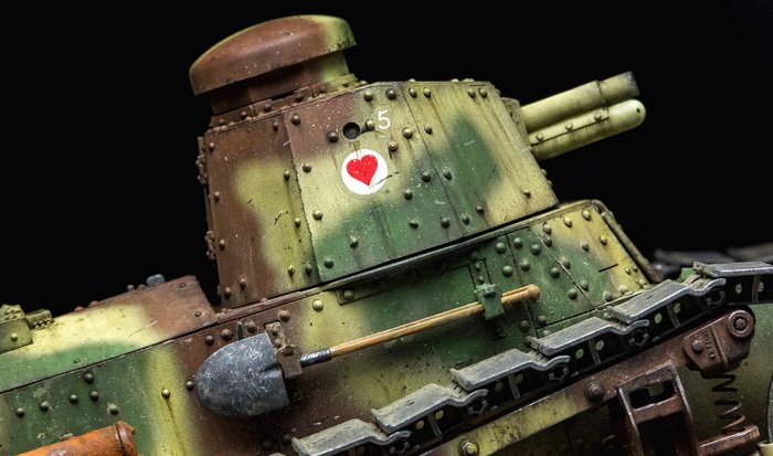 Maquette Meng TS-011 CHAR LÉGER FRANÇAIS FT-17 (TOURNE RIVETÉE) (1/35) – image 7