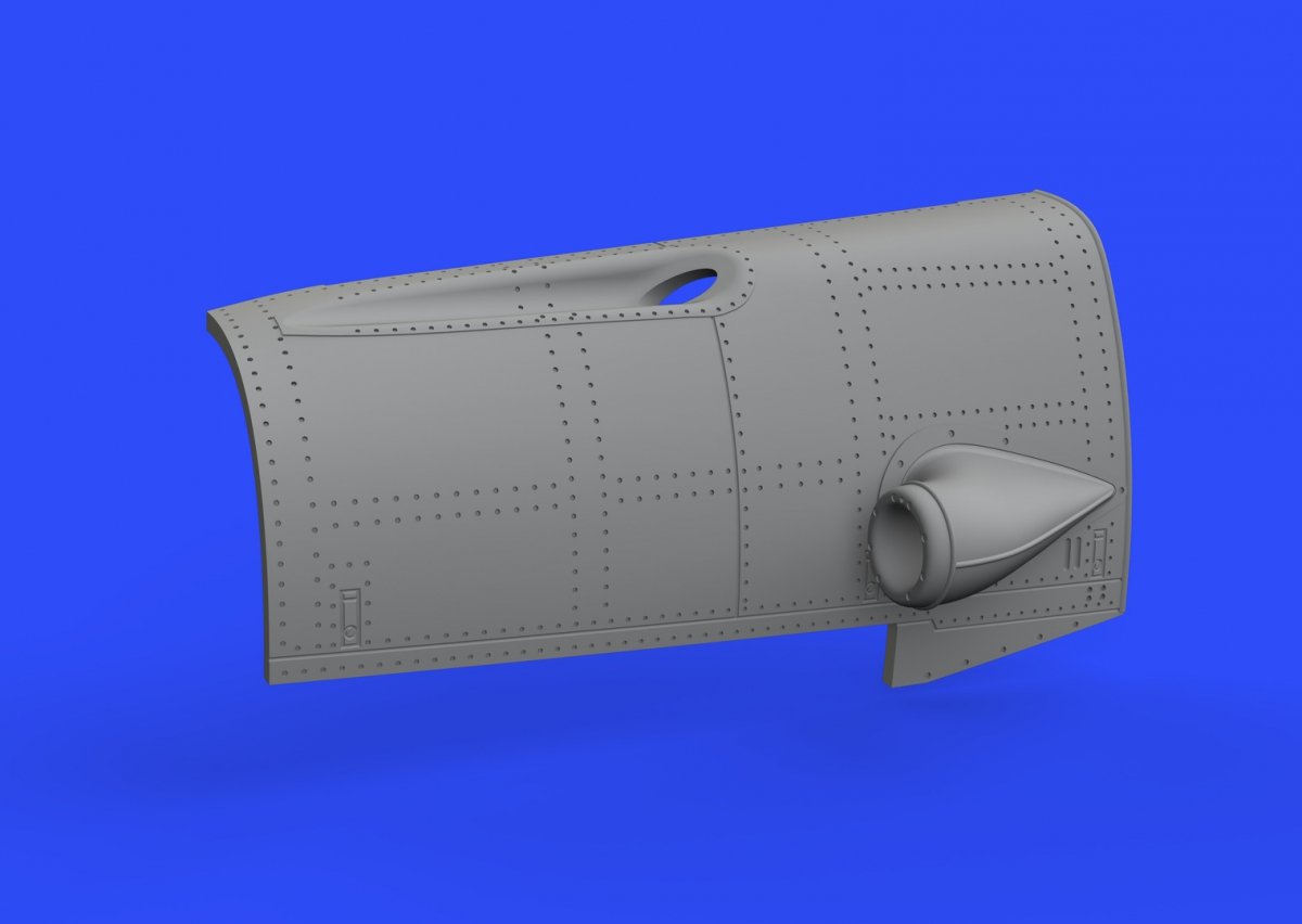 Eduard 648300 Bf 109F engine &amp;amp; fuselage guns EDUARD 1/48 – immagine 6