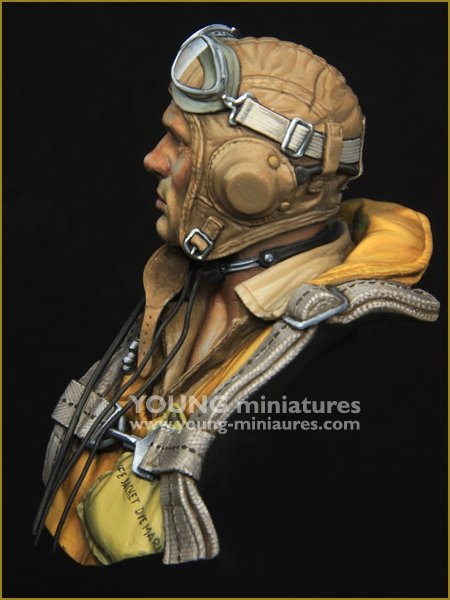 Young Miniatures YM1890 The Battle of Midway US Navy Pilot 1942 1/10 – immagine 4