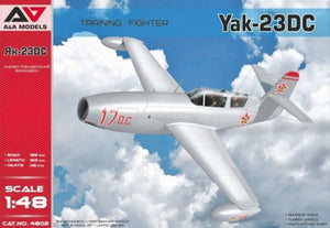 A&amp;amp;A Models 4802 Yakovlev Yak-23 DC 1/48