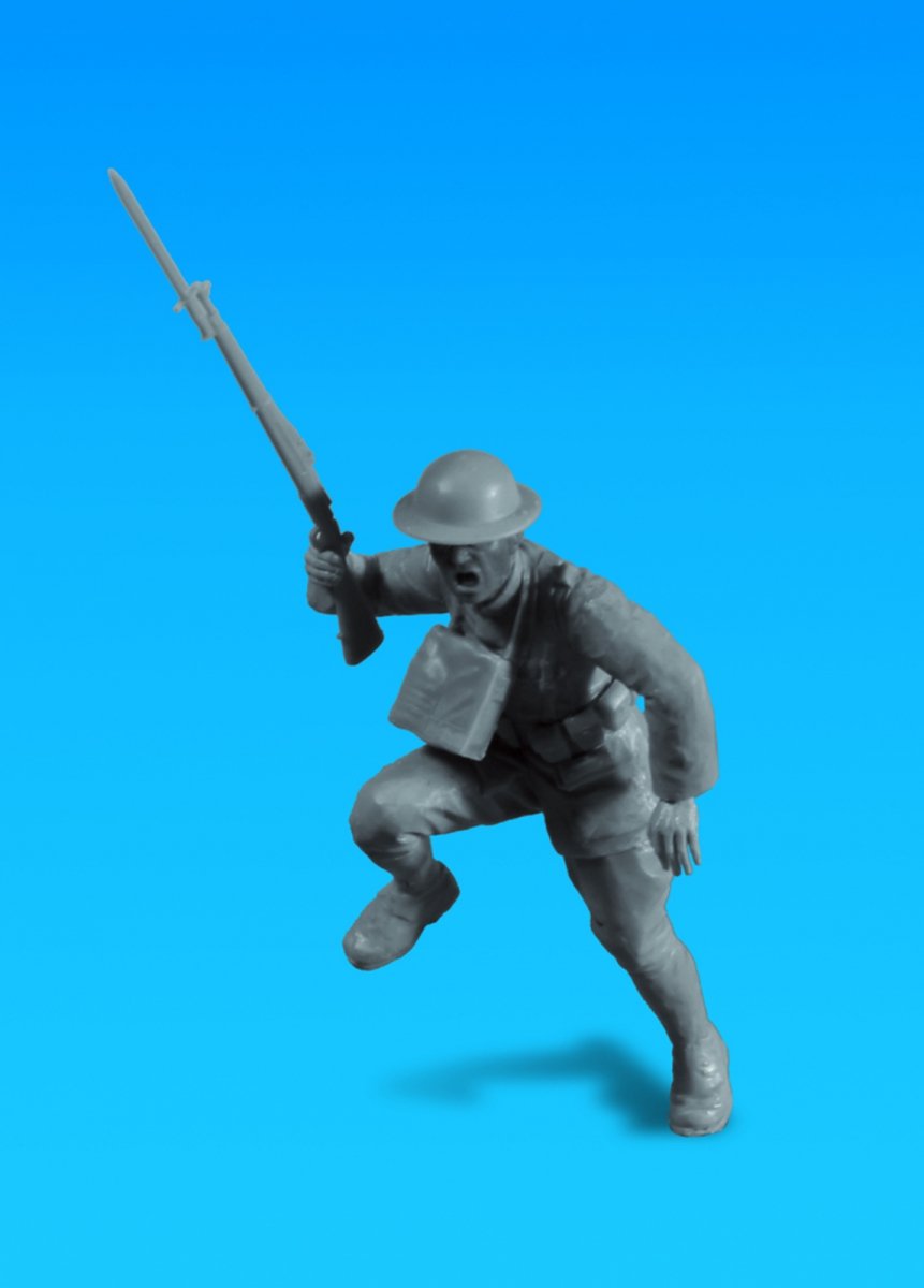ICM 35693 US Infantry (1918) (4 figures) 1/35 – image 2