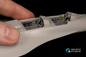 Quinta Studio QD48059 Mitsubishi F-2B 3D-Printed coloured Interior on decal paper (Hasegawa) 1/48 – zdjęcie 11