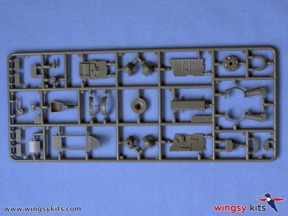Wingsy Kits D5-08 German WWII Fighter MESSERSCHMITT Bf 109 E-3 1/48 – zdjęcie 6