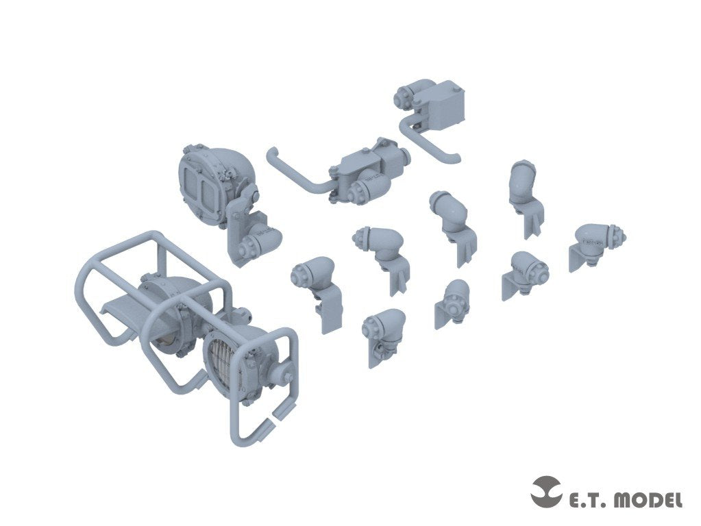 E.T. Model P35-269 Lights Set for Russian T-62 Family ( 3D Print ) 1/35 – Bild 2