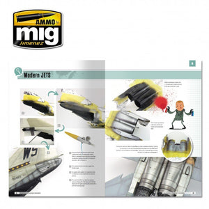 AMMO of Mig Jimenez 6030 MODELLING SCHOOL: AN INITIATION TO AIRCRAFT WEATHERING (English) – imagen 5