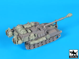 Black Dog T72111 M 109 A6 Paladin accessories set 1/72 – immagine 2
