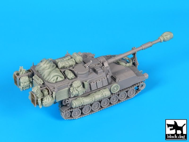 Black Dog T72111 M 109 A6 Paladin accessories set 1/72 – immagine 2