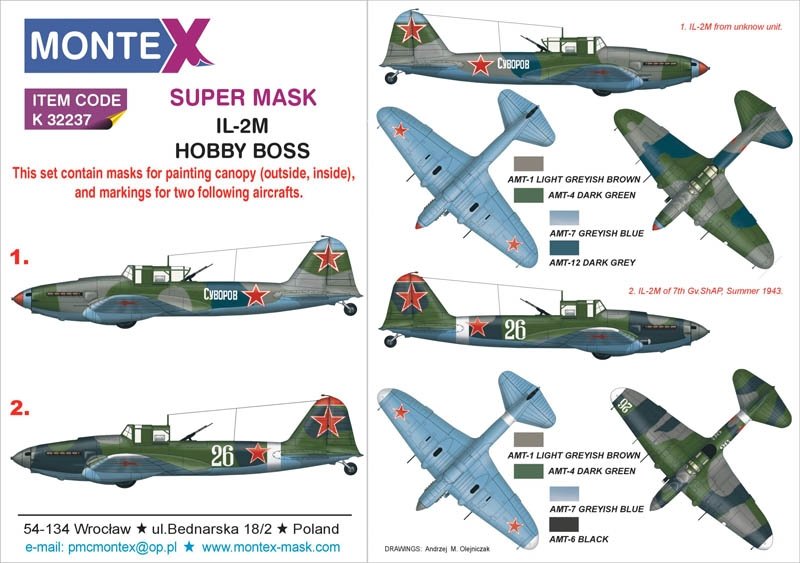 Montex K32237 IL-2M 1/32