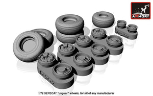Armory Models AW48502 SEPECAT Jaguar wheels 1/48 – Bild 2