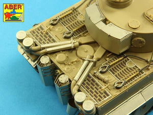 Aber 35K26 Pz.Kpfw. VI Ausf.E ( i.Kfz.181) Tiger I – s.PzAbt. 501 in Tunisia 1/35 – immagine 21