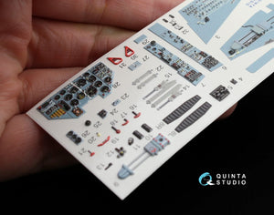 Quinta Studio QD32001 Su-25 3D-Printed &amp;amp; coloured Interior on decal paper (for Trumpeter kit) 1/32 – imagen 7