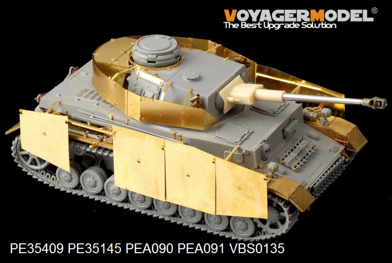 Maquette Voyager PE35409, char allemand Pz.Kpfw.IV Ausf.G de base avec lance-fumigènes, pour DRAGON au 1/35 – image 4