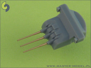 Master SM-700-006 IJN 15,5cm/60 (6.1in) 3rd Year Type barrels (12pcs) - Yamato, Musashi, Oyodo – immagine 2