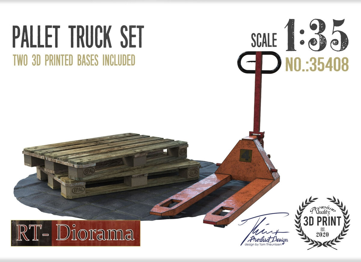 RT-Diorama 35408 Coffret de transpalette 1/35