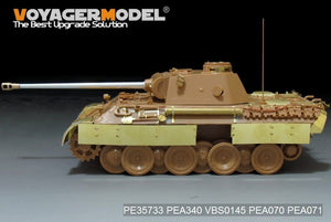 Voyager Model PEA340 WWII German Panther A/D Schurzen (For ZVEZDA 3678) 1/35 – imagen 2
