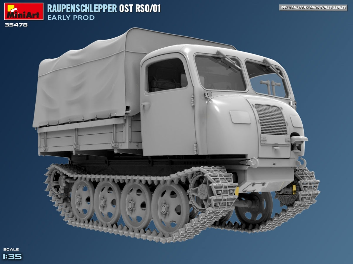 Miniart 35478 RAUPENSCHLEPPER OST RSO/01. EARLY PROD 1/35 – immagine 3