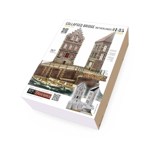 RT-Diorama 35056 “Collapsed Bridge” Netherlands - Diorama Base 1/35