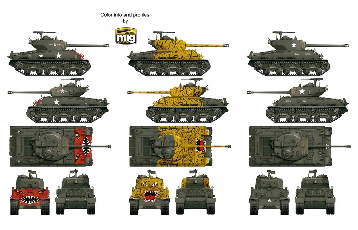 Maquette Rye Field M4A3 76W HVSS Sherman Guerre de Corée 1/35 – image 3