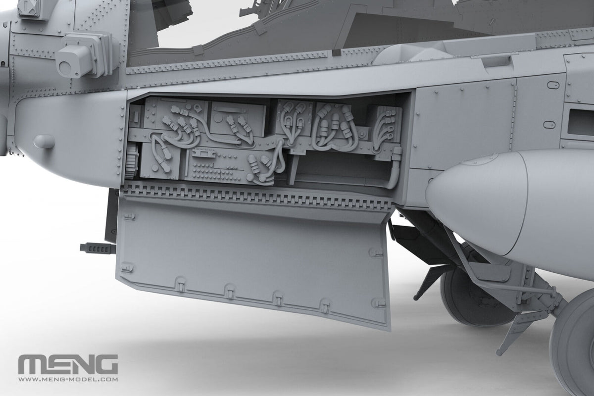 Maquette Meng QS-005S AH-64 D Saraf - Hélicoptère d&amp;#39;attaque lourd (Force aérienne israélienne) avec figurines 1/35 – image 6