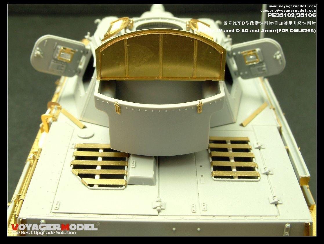 Voyager Model PE35102 Pz.KPfw. IV Ausf D For DRAGON 6265 1/35 – image 15