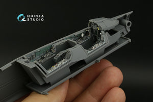 Quinta Studio QD48404 F-14B 3D-Printed &amp;amp; coloured Interior on decal paper (GWH) 1/48 – zdjęcie 11