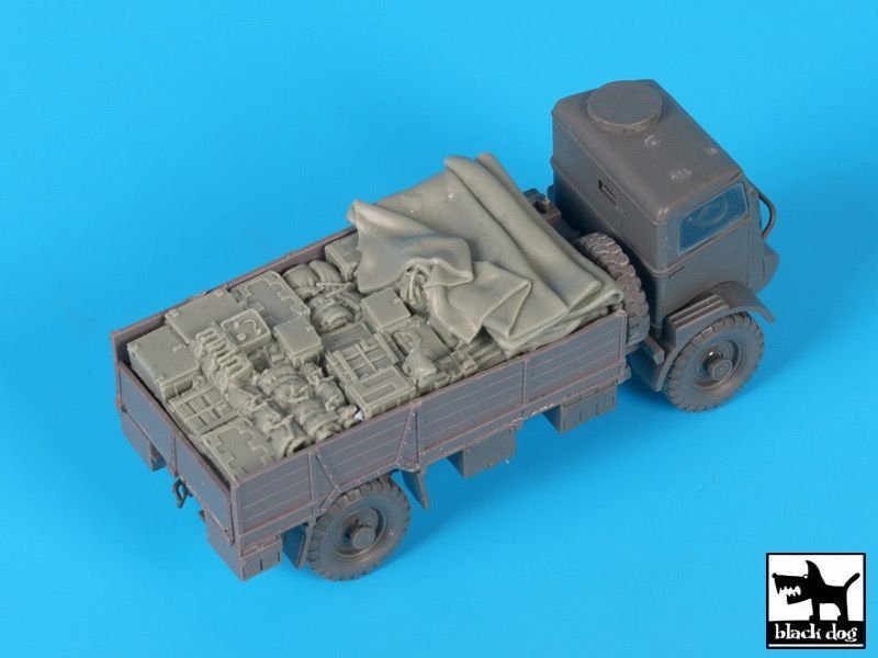 Black Dog T72096 Bedford QL accessories set for IBG Models 1/72 – zdjęcie 4