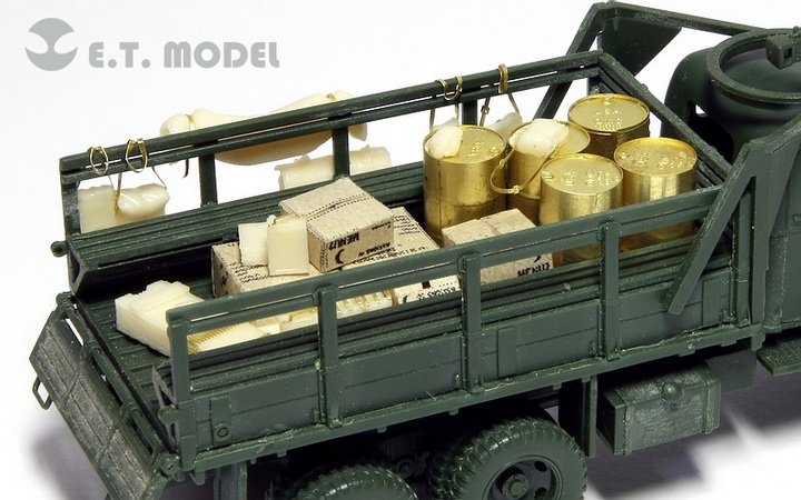 ET Model J72-010 WWII Allied Vehicles Accessory Set Type.1 – image 6