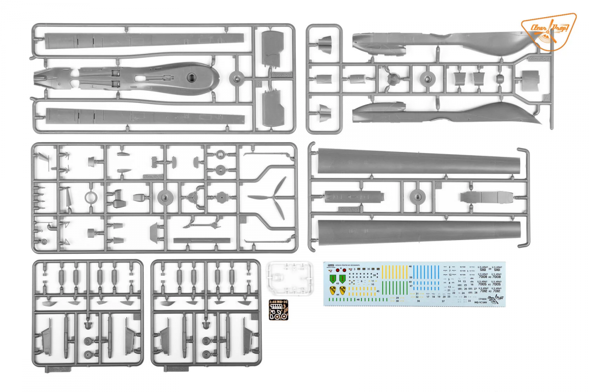 Clear Prop! CP4808 MQ-1C UAV ADVANCED KIT 1/48 – immagine 4